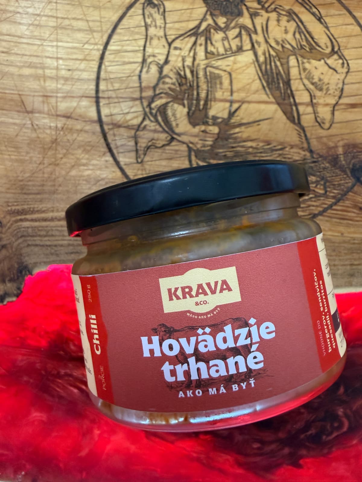 Hovädzie trhané 250g Chilli thumbnail 3