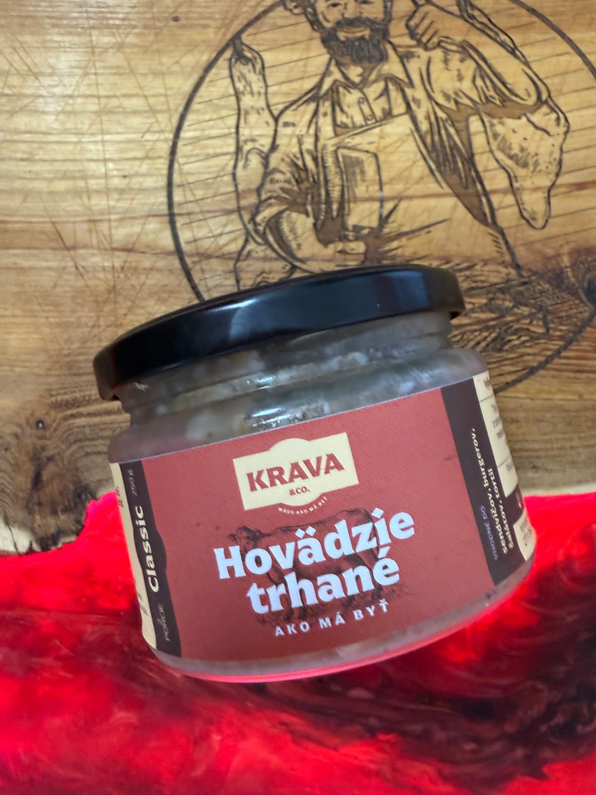 Hovädzie trhané 250g Chilli