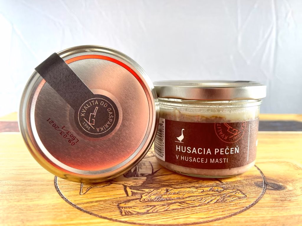 Husacia pečeň v husacej masti 140g